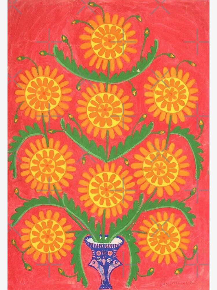 "Maria Prymachenko Bouquet Flowers" Poster for Sale by jonellmesser83
