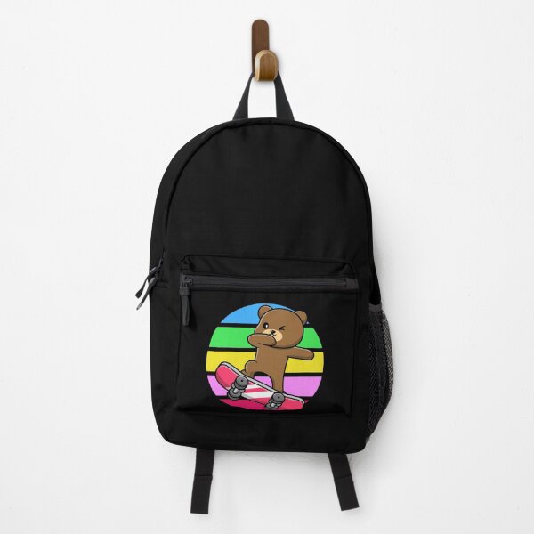 Item preview, Little cute teddy bear on a skateboard designed and sold by Rev-Style.