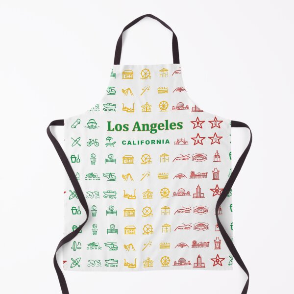 Item preview, Los Angeles, California - Popular Attractions designed and sold by leemcnut.