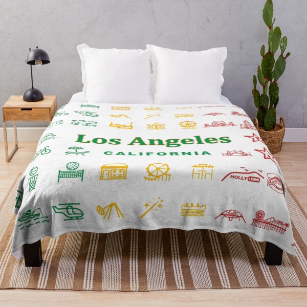 Item preview, Los Angeles, California - Popular Attractions designed and sold by leemcnut.