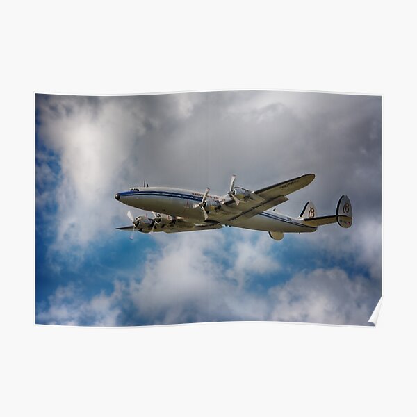 Lockheed L-1049 Super Constellation Poster