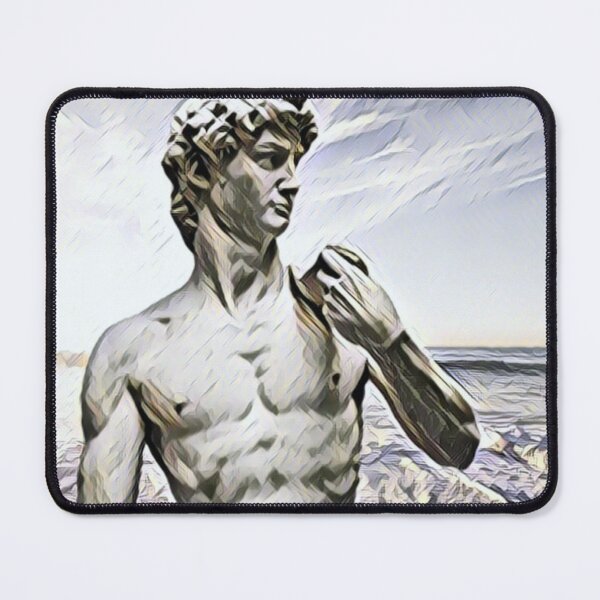 Item preview, Michelangelo's David on the beach designed and sold by ramazis.