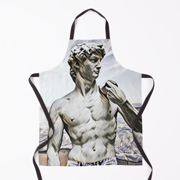 Item preview, Michelangelo's David on the beach designed and sold by ramazis.