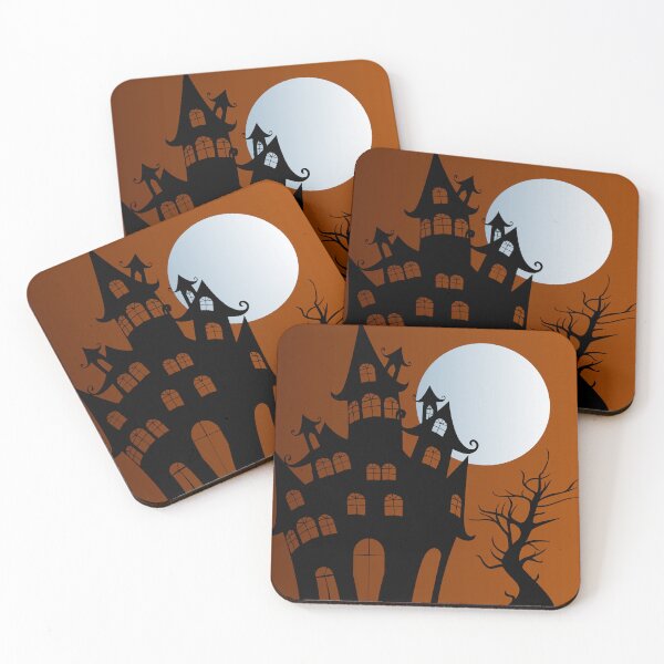 Item preview, Haunted House with moon and background designed and sold by xxBronchitisxx.