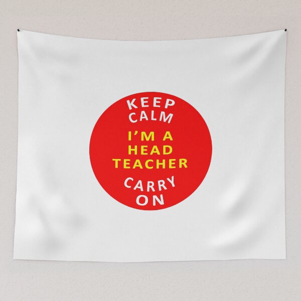 Item preview, Keep Calm - Carry On - Head Teacher designed and sold by Ars-flos-est.