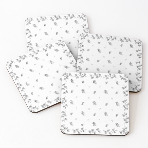 Item preview, Doodle pattern line art | Floral pattern designed and sold by saimzgraphics.