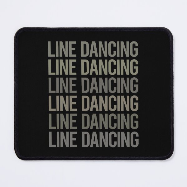 Item preview, Gray Text Art Line Dancing Dance Dancer designed and sold by TartSpiderWeb.
