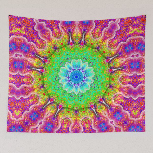 Item preview, ABSTRACT WATERDROP RAINBOW DREAMING PAINTING. designed and sold by Ralek.