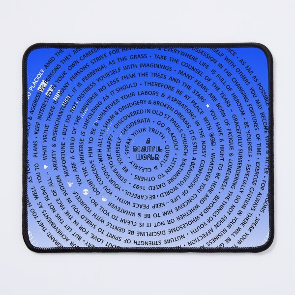 Item preview, Desiderata Blue - A Beautiful World designed and sold by Robyn Williams.