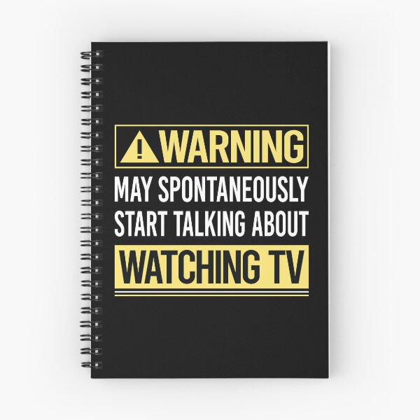Item preview, Warning About Watching TV designed and sold by WrightTrouble.