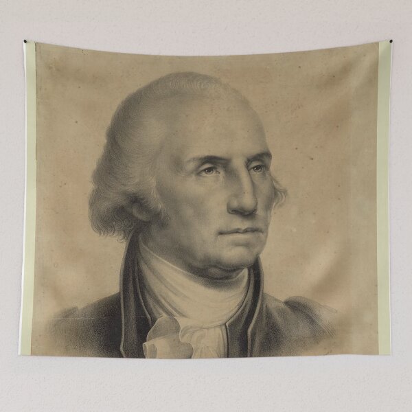 Item preview, Vintage George Washington Portrait Illustration  designed and sold by BravuraMedia.