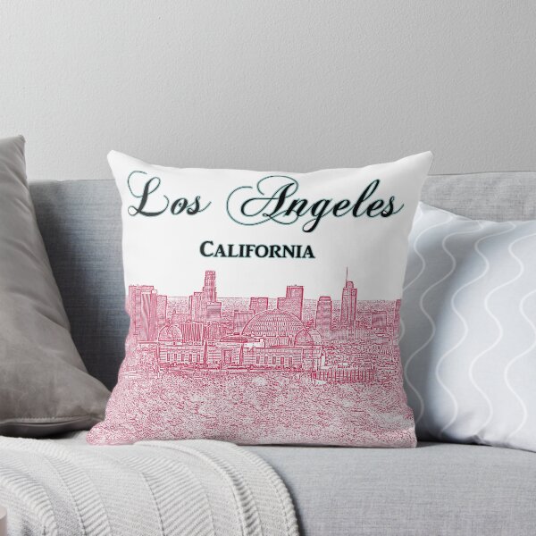 Artikelvorschau, Los Angeles, Kalifornien - Skyline von Los Angeles. entworfen und verkauft von leemcnut.