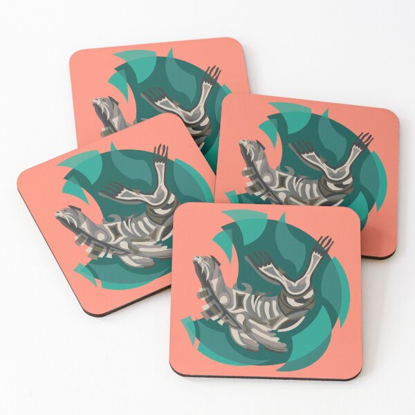 Item preview, Yoga of sea lion Stylizedart designed and sold by GREENOART.