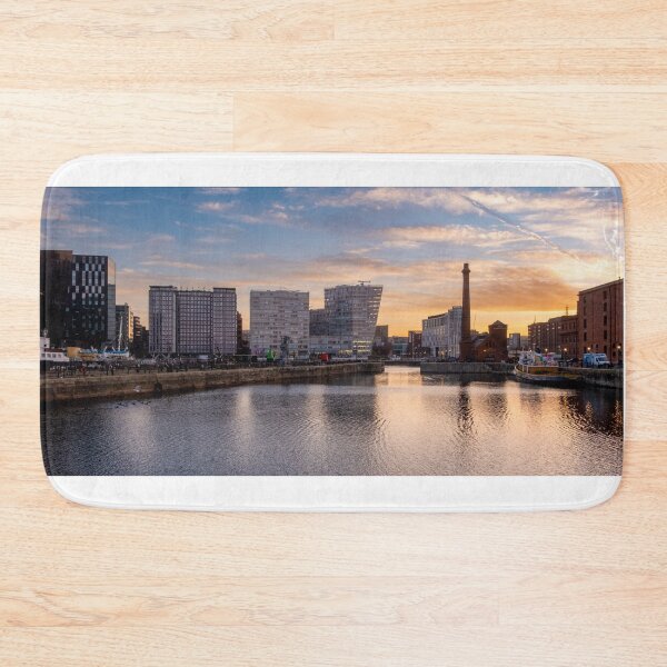 Item preview, Royal Albert Docks Sunrise Liverpool designed and sold by StephenJSmith.