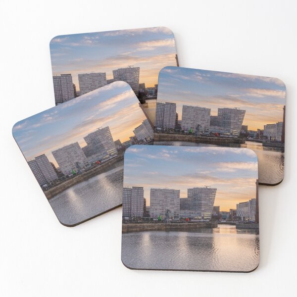 Item preview, Royal Albert Docks Sunrise Liverpool designed and sold by StephenJSmith.