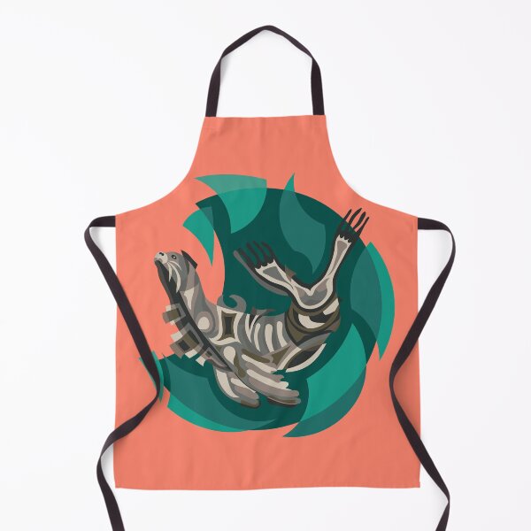 Item preview, Yoga of sea lion Stylizedart designed and sold by GREENOART.