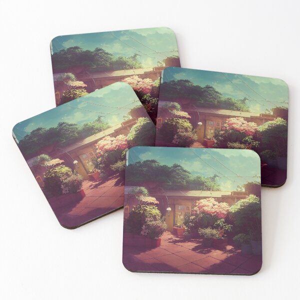 Item preview, Dreamy Rooftop Garden Scenery designed and sold by luceamart.