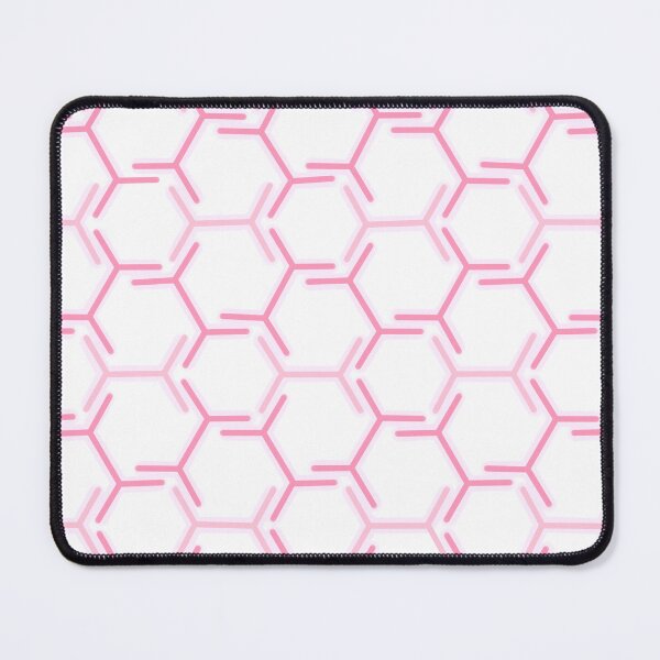 Item preview, Hexa Honeycomb Pink designed and sold by Rusembell.