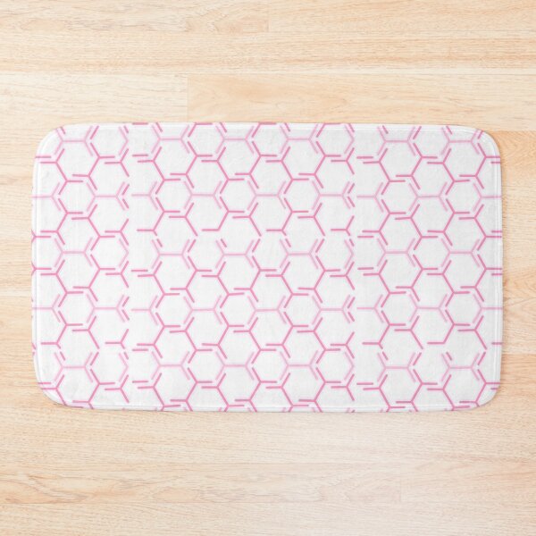 Item preview, Hexa Honeycomb Pink designed and sold by Rusembell.