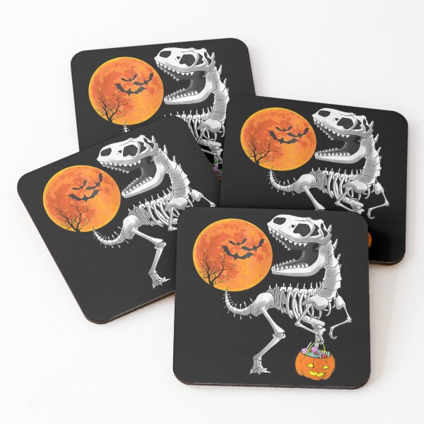 Item preview, Skeleton Dinosaur T Rex Mummy Pumpkin Dinosaur Halloween designed and sold by Casenriddle.