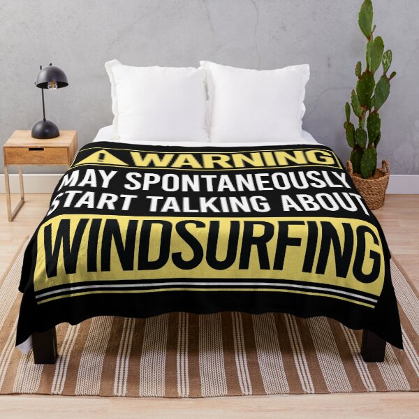 Item preview, Warning About Windsurfing Windsurf Windsurfer Sailboarding Boardsailing designed and sold by WrightTrouble.