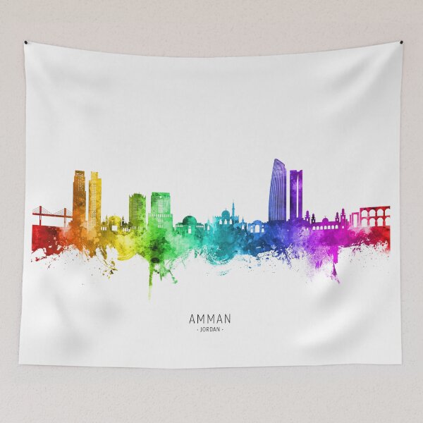 Item preview, Amman Skyline designed and sold by ArtPrints.