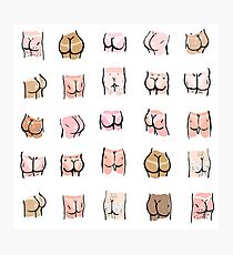 summer butts Photographic Print