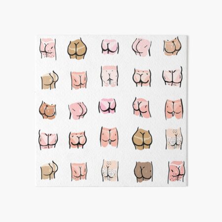 summer butts Art Board Print