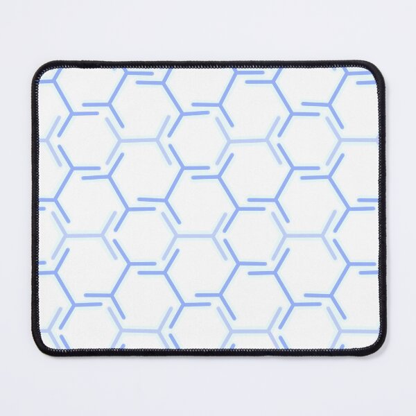 Item preview, Hexa Honeycomb Blue designed and sold by Rusembell.