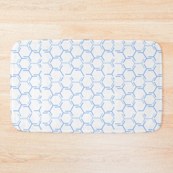 Item preview, Hexa Honeycomb Blue designed and sold by Rusembell.