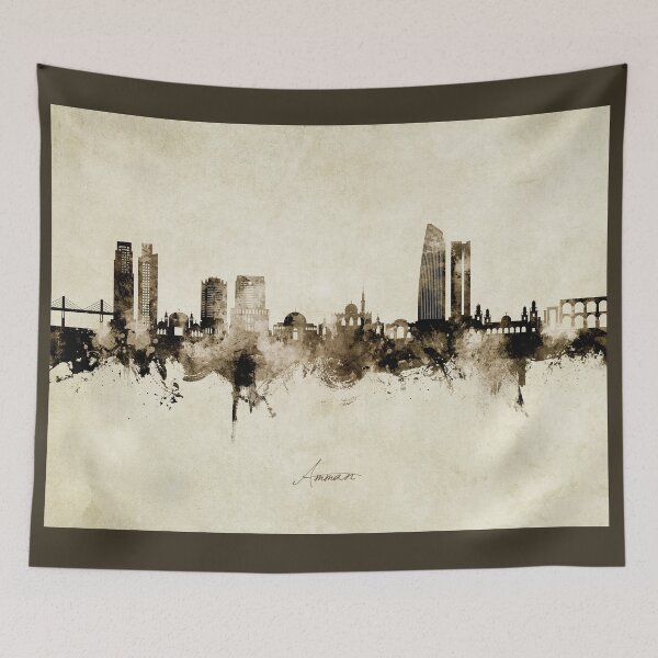 Item preview, Amman Skyline designed and sold by ArtPrints.