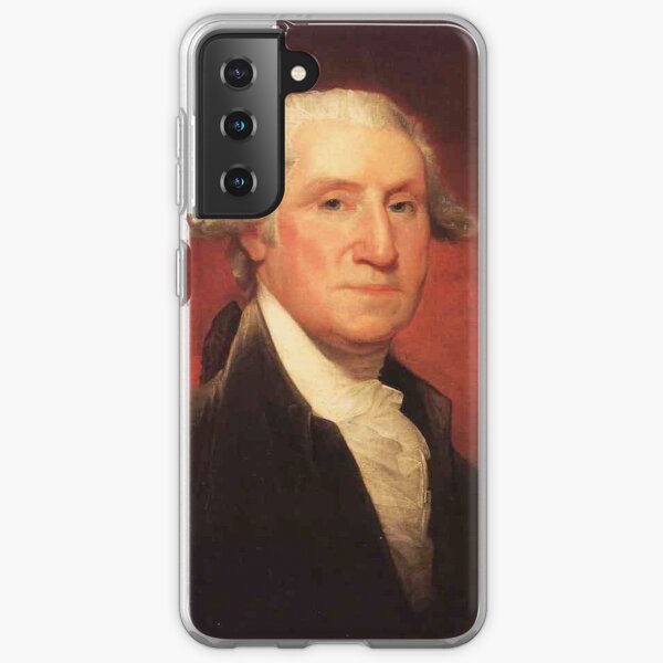 Vintage George Washington Portrait Painting Samsung Galaxy Soft Case