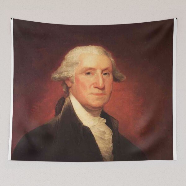 Item preview, Vintage George Washington Portrait Painting designed and sold by BravuraMedia.