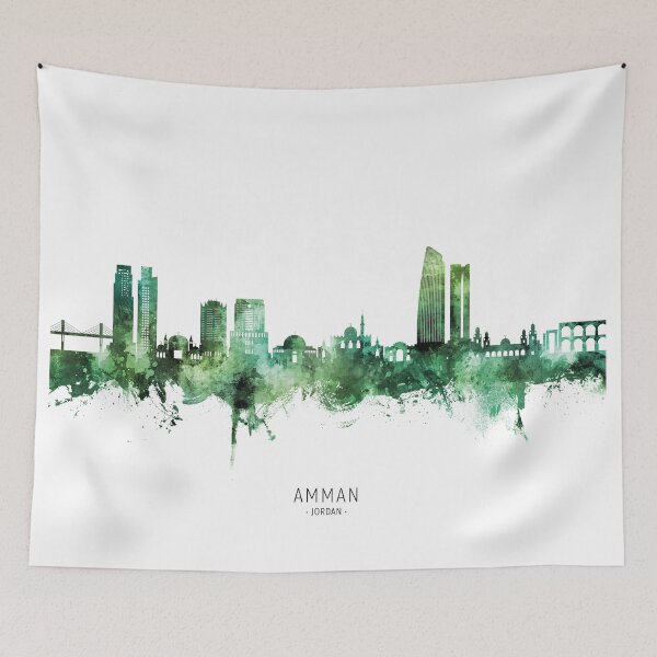 Item preview, Amman Skyline designed and sold by ArtPrints.