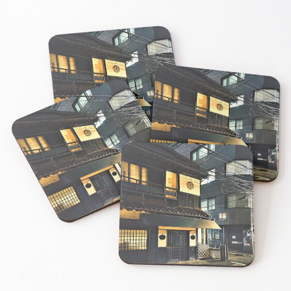 Item preview, Japanese restaurant at night in central Tokyo, Japan designed and sold by nikstol.