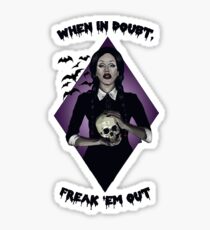 Sharon Needles Addams Sticker