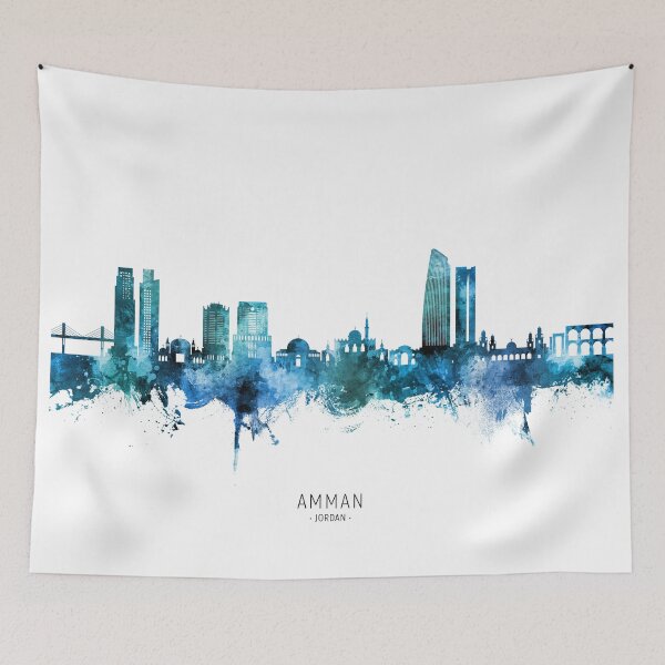 Item preview, Amman Skyline designed and sold by ArtPrints.