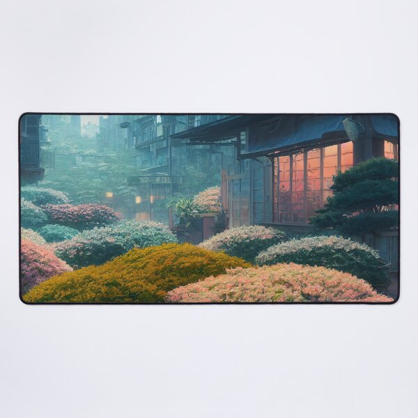 Item preview, Lush Garden At Night Scenery designed and sold by luceamart.