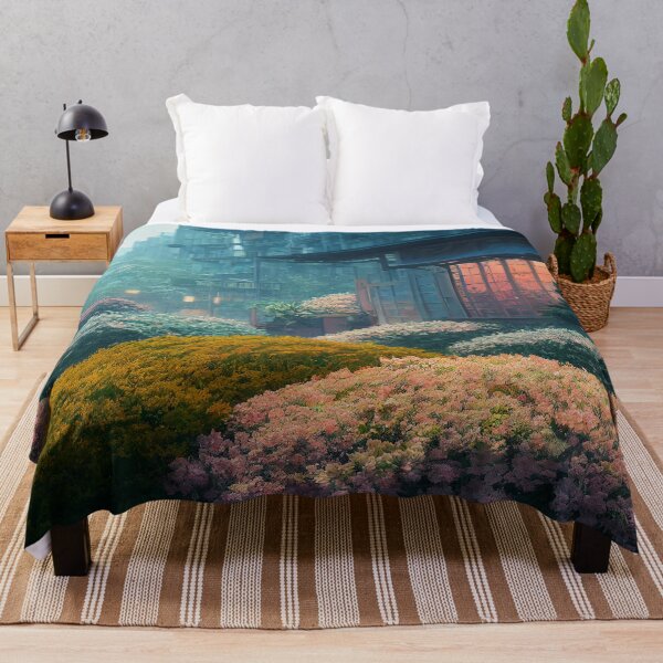 Item preview, Lush Garden At Night Scenery designed and sold by luceamart.