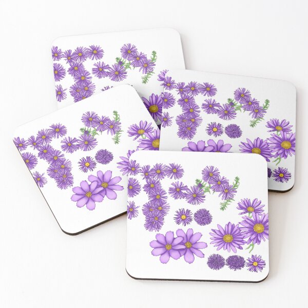 Item preview, Asters designed and sold by JeMiChi Art.