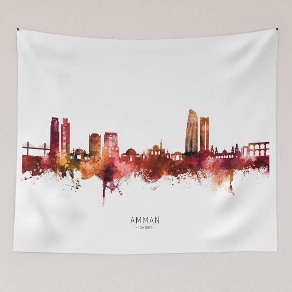 Item preview, Amman Skyline designed and sold by ArtPrints.
