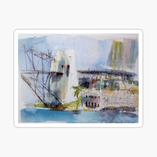 View of Sydney from McMahons Point Sticker