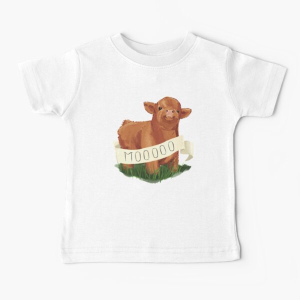 Baby Highland Cow Baby T-Shirt