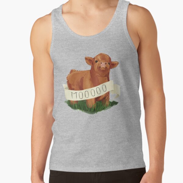 Baby Highland Cow Tank Top