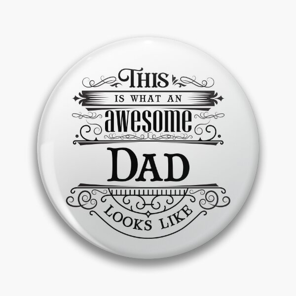 Item preview, This is what an Awesome Dad Looks Like Family and Friends Edition designed and sold by More-dan-Prints.