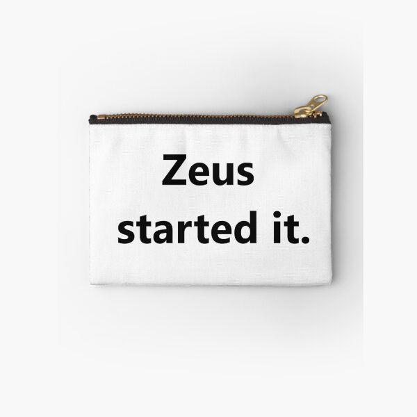 Item preview, Greek Mythology Blame- Zeus Started It. designed and sold by looloobug01.