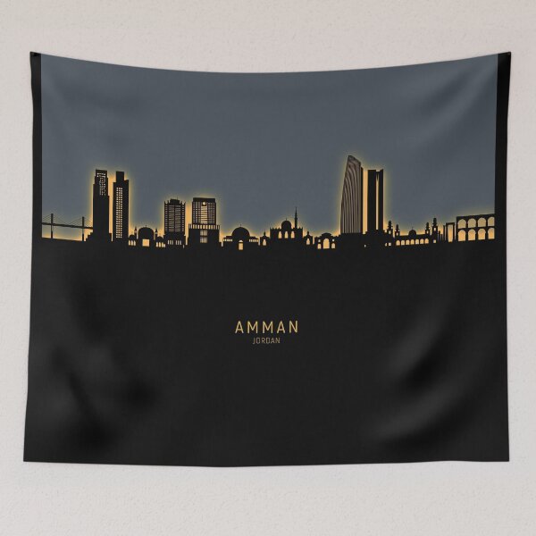 Item preview, Amman Skyline designed and sold by ArtPrints.