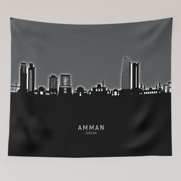 Item preview, Amman Skyline designed and sold by ArtPrints.