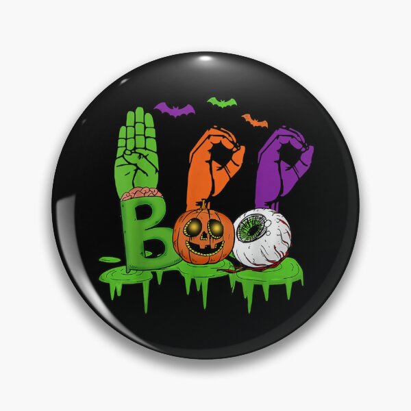 Item preview, Boo Hands American Sign Language Pride ASL Halloween designed and sold by Borekturecek.