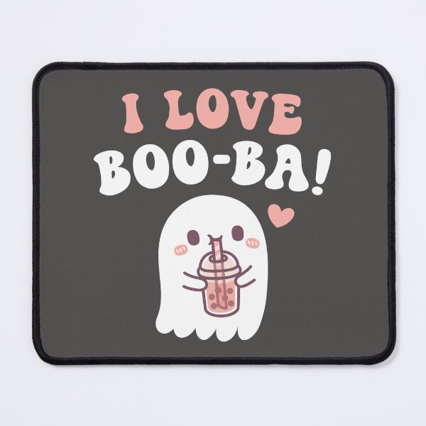 Item preview, Cute Ghost I Love BOOba Boba Tea Funny designed and sold by rustydoodle.